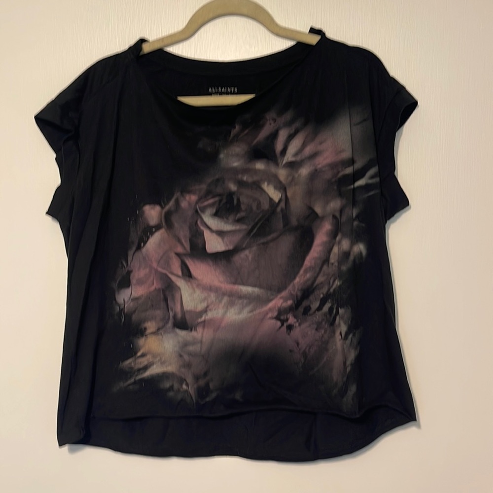All Saints pattern t-shirt